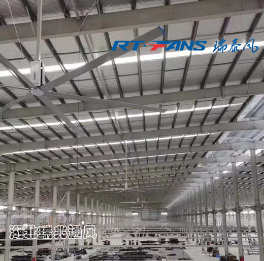 瑞泰風(fēng)工業(yè)大風(fēng)扇、工業(yè)大風(fēng)扇品牌、工業(yè)大風(fēng)扇，大型工業(yè)吊扇，永磁直驅(qū)大型工業(yè)風(fēng)扇
